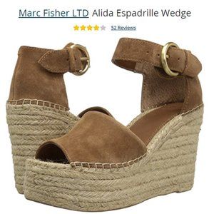 Marc Fischer Alida Espadrille Wedge Sandal